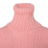 シャネル ココマーク タートルネック リブ ニット P18158V00962 レディース ピンク CHANEL 【中古】 【アパレル・小物】 シャネル ココマーク 01A ウール ニット 36 レディース ピンク