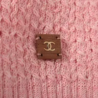 シャネル ココマーク タートルネック リブ ニット P18158V00962 レディース ピンク CHANEL 【中古】 【アパレル・小物】 シャネル ココマーク 01A ウール ニット 36 レディース ピンク