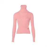 シャネル ココマーク 01A ウール ニット 36 レディース ピンク  P18158V00962