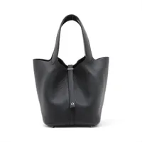 エルメス ピコタンロック22 MM トリヨンクレマンス ブラック シルバー金具 K:2025年