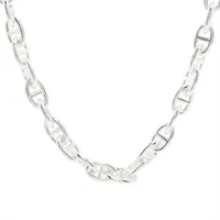 エルメス シェーヌダンクルPM ネックレス 43コマ 925 73.4g シルバー