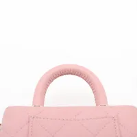 シャネル ココハンドル ミニミニ キャビアスキン 2WAYショルダーバッグ