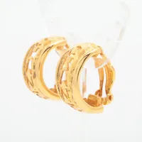 シャネル ロゴ 2317 イヤリング(両耳用) GP ゴールド