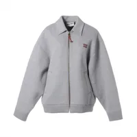 ミュウミュウ 24年 コットン ブルゾン 38 レディース グレー ML1060