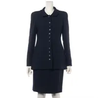 美品✨CHANEL ジャケット　半袖　ボウタイ　34 66092d359969d.webp