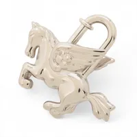 エルメス　チャーム　カデナ　ペガサス シルバー エルメス カデナ ペガサス チャーム GP シルバー A3893710｜中古