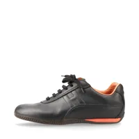 エルメス レザー デッキシューズ 41.5 メンズ ブラウン ソルド品
