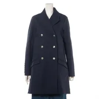 美品 アルマーニコレツオーニ ナイロン ロングコート ブラック サイズ不明 2120300025355-1.jpg