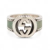 GUCCI リング インターロッキングG アラベスク シルバー925 9号 GUCCI】グッチ インターロッキングG アラベスク リング・指輪 18