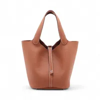 エルメス ピコタンロック22 MM トリヨンクレマンス ゴールド シルバー金具 K:2025年