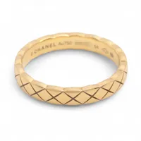 シャネル ココクラッシュ リング 750(YG) 4.1g 54 J11794