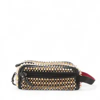新品未使用　クリスチャンルブタン レザーシューズ ブラック スパイクスタッズ41 Christian Louboutin 美品○Christian クリスチャンルブタン