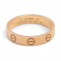 カルティエ メノット リング 750(PG) 14.2g 50 NP034156｜中古ブランド