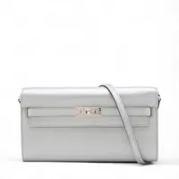 エルメス ケリーウォレット トゥーゴー シェーブルシャムキラ