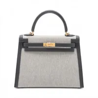 エルメス ケリー25 セリエ トワルアッシュxヴォースイフト アルドワーズ ゴールド金具 K:2025年