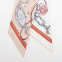 エルメス HERMES ツイリー C'est la Fete ドクロ 未使用 エルメス(HERMES)エルメス ツイリー C'est la Fete スカーフ