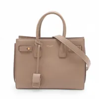 サンローランパリ カバリヴゴーシュ レザー 2WAYハンドバッグ