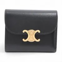 CELINE スモールフラップウォレット トリオンフ / トリオンフキャンバス CELINE】スモールウォレット トリオンフ キャンパス 柄 財布