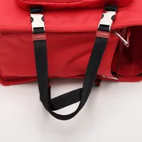 プラダ テスート ナイロン ペット用 キャリーバッグ レッド 2VC030