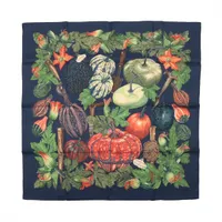 エルメス カレ90 CITROUILLES ET COLOQUINTES カボチャとコロシント 