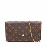 ヴィトン バイカラー モノグラム アンプラント ポシェット フェリシー