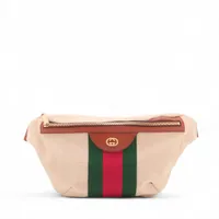 ANEW ウエストポーチ フェンディ モンスター レザー ウエストポーチ ネイビー 7VA446