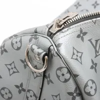 2018AWヴィトン モノグラムチタニウムキーボルバンドリエール50 LOUIS VUITTON(ルイ・ヴィトン)モノグラム キーポル・バンドリエール