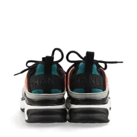 シャネル ココマーク 22B スエード スニーカー 38 レディース マルチ