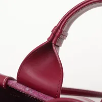 Chloe 2WAYバッグ woody フェルト レザー スモール パープル 美 Chloe 2WAYバッグ woody フェルト レザー スモール パープル 美