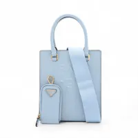 プラダ サフィアーノ レザー 2WAYハンドバッグ ベージュ 1BA227