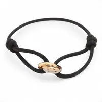 カルティエ トリニティ コードブレスレット 750(YG×PG×WG) 総2.9g