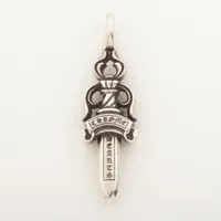 クロムハーツ ダブルダガー　925 クロムハーツ ダブルダガー ペンダントトップ 925 21.4g A3899277