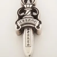 クロムハーツ ダブルダガー ペンダントトップ 925 21.4g A3899277