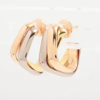 カルティエ トリニティ クッション ピアス 750(YG×PG×WG) 10.1g