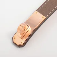 HERMESエルメス ケリー18　ベルト 新品　エトゥープ HERMES エルメス ベルト ケリー18 エトゥープ/PGプレーテッド