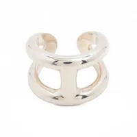 エルメス オスモズGM リング 54 925 15.2g シルバー