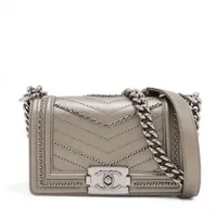 シャネル ボーイシャネル20 スモール レザー チェーンショルダー