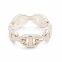 エルメス シェーヌダンクル アンシェネ リング 52 925 6.0g シルバー