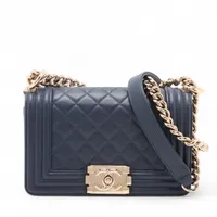 シャネル ボーイシャネル20 スモール ラムスキン チェーンショルダー