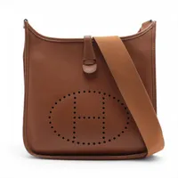 エルメス エヴリン2 29 PM ヴォーエプソン ゴールド シルバー金具 □K:2007年
