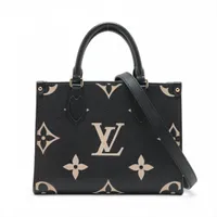 ヴィトン バイカラーモノグラムアンプラント オンザゴーPM M45659 ブラック RFID反応あり