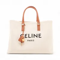 【美品】CELINE ホリゾンタルカバ キャンバス トートバッグ ハンドバック CELINE セリーヌ バッグ レディース ブランド トートバッグ