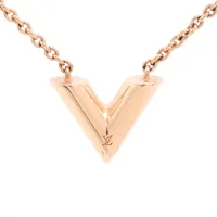 ルイヴィトン エセンシャルV ネックレス M80137ペンダント ピンクゴールド ルイヴィトン 新品仕上済 LOUIS VUITTON M80137 エセンシャルV