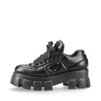 PRADA ブラック スニーカー 37 ブラック厚底箱付き