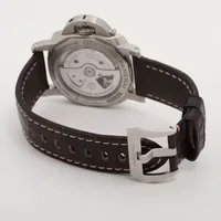 パネライ ルミノールマリーナ PAM00722 SS SS×ラバー AT 黒文字盤