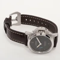 パネライ ルミノールマリーナ PAM00722 SS SS×ラバー AT 黒文字