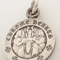 クロムハーツ エンジェルメダルチャーム V2 ペンダントトップ 925 6.4g