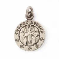 クロムハーツ エンジェルメダルチャーム V2 ペンダントトップ 925 6.4g