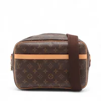 ヴィトン モノグラム リポーターPM M45254 ブラウン