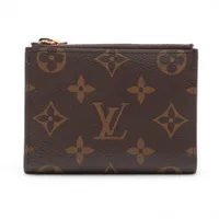 LOUIS VUITTON テキスタイル ダークグレー/オレンジ ヴィトン モノグラム ポルトフォイユ リサ M82381 トニック